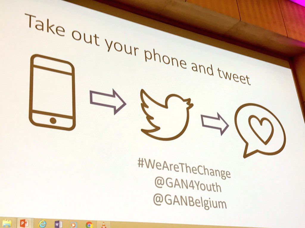 BartBuysse's tweet photo. #WeAreTheChange @GANBelgium @GAN4Youth #Jobs4Youth We believe in it! #GANmovement #JoinForces @VBOFEB @AdeccoGroupBE @AdeccoGroup https://t.co/SBZHhx2F4z