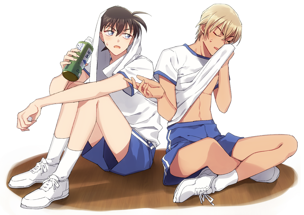 K ポイントは新一君はタオルで汗を拭うけど 降谷くんは服で拭うところ 育ちと性格の違い感 K ポイントは新一君はタオルで汗を拭うけど 降谷くんは服で拭うところ 育ちと性格の違い感
