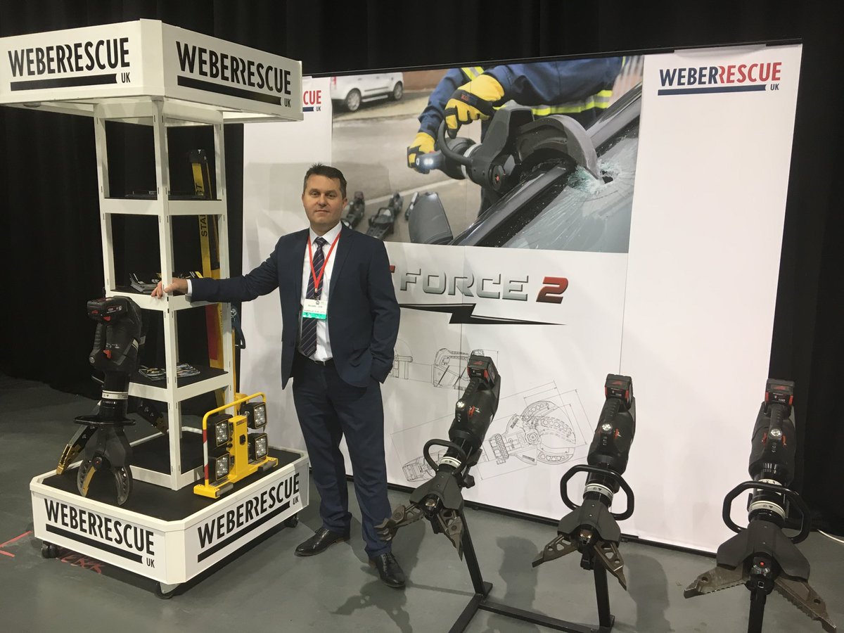 Great 2 days at the ⁦<a href="/NFCC_FireChiefs/">National Fire Chiefs Council</a>⁩ TOG event in Telford, highlighting the many benefits of our E-Force 2 battery tools.