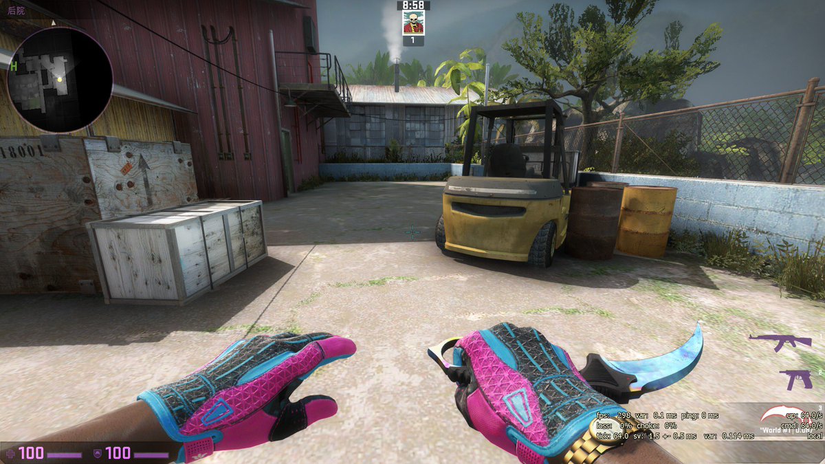 Vice Gloves Karambit Fade Gloves Case Hardened 2025
