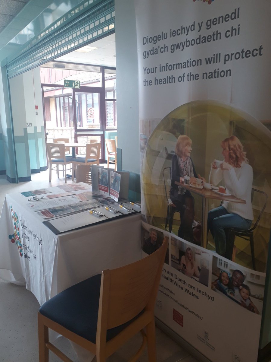 It's been lovely speaking to so many people in Prince Phillip hospital canteen today about the <a href="/HealthWiseWales/">HealthWiseWales</a> study.. want to find out more about how you can contribute towards developing better treatments in Wales? visit healthwisewales.gov.wales <a href="/HywelDdaHB/">Hywel Dda UHB</a> <a href="/ResearchWales/">Health and Care Research Wales</a>