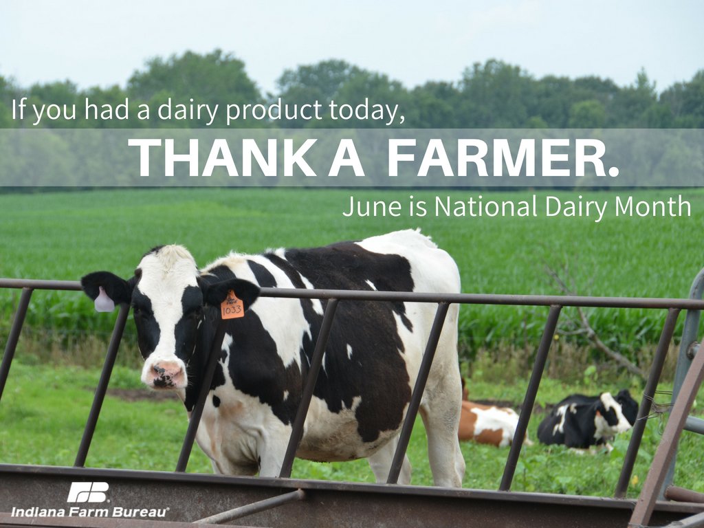 INFarmBureau's tweet photo. #NationalDairyMonth https://t.co/FwVpAtcv82