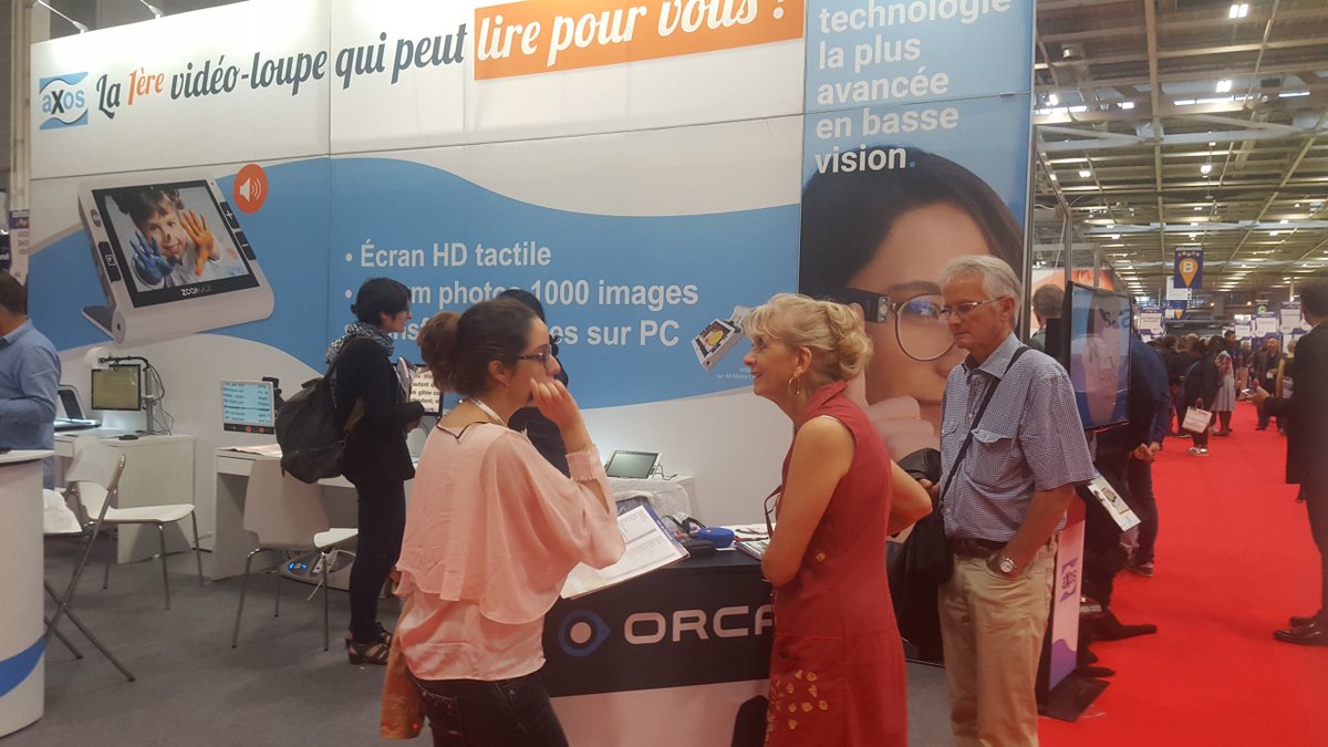 OrCam's tweet image. OrCam vous ouvre de nouveaux horizons avec OrCam MyEye 2, sans fil, miniaturisé, et ultra performant.

Venez nous rencontrer sur le salon Autonomic,Hall 4, stand A6 , et tentez une expérience unique en basse vision.

Paris Expo, porte de Versailles, du 12 au 14 Juin 2018.