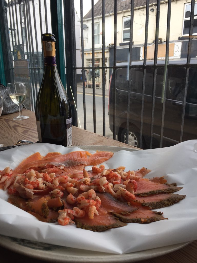 kirancmoodley's tweet photo. Had the best fish finger butty and smoked salmon platter @TheFishMannS11 in #Sheffield. A delight in Sharrow Vale. https://t.co/NEpOeK1Cww