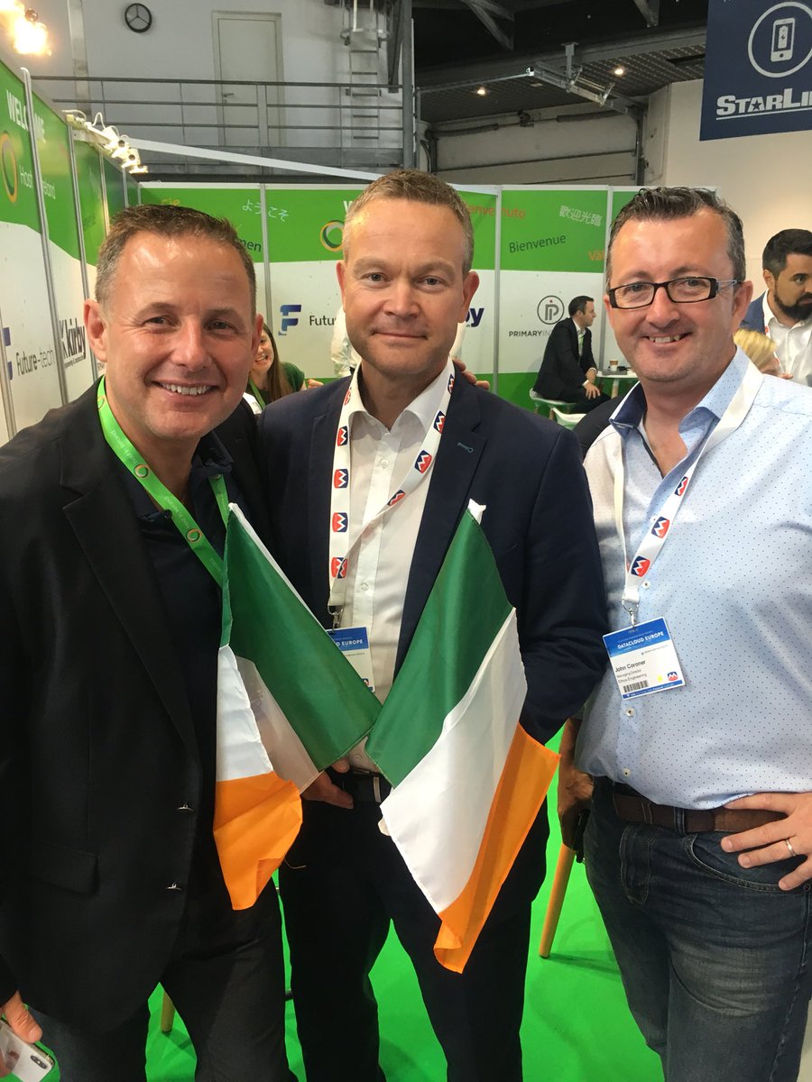 jari_in's tweet photo. Irish - Finnish co-operation at #datacoudmonaco @ethoseng @GranlundOy https://t.co/nGNOsa0vun