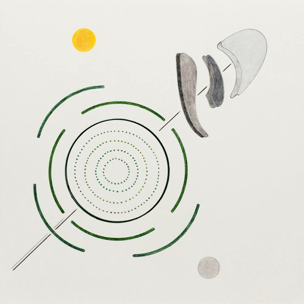 Sun, desertic rocky mountains and green irrigated oasis characterize the landscape of inside Oman. 
_____________________________
Oasis 
30 x 30cm
01/2018
© moholinushk #moholinushk #art #artist #abstract #drawing #pencildrawing #color #shapes #circle #geometry