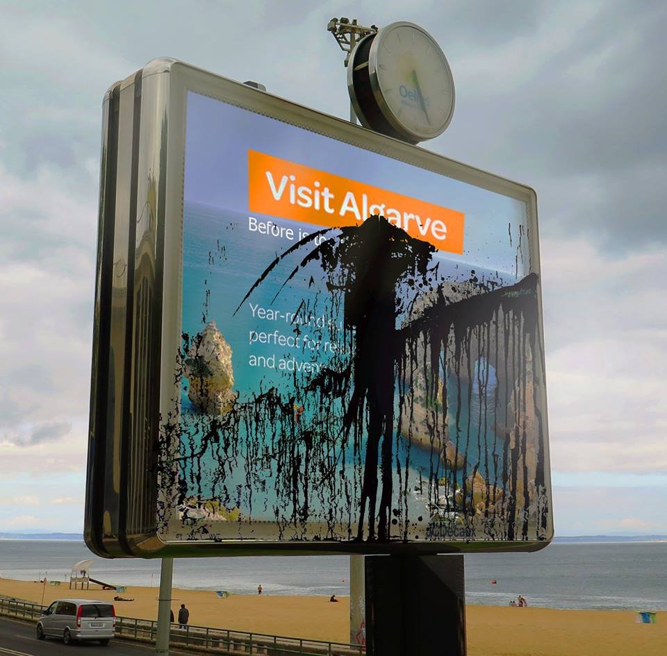 FrackingNAO's tweet photo. Visit Algarve, beforeยดs too late.
Iยดm still waiting a real man talk to close this subject.
With Forest Dump and #ministeriodoambiente
#bordaloii #forestdump #paraofuro https://t.co/CJ6EilKUPI