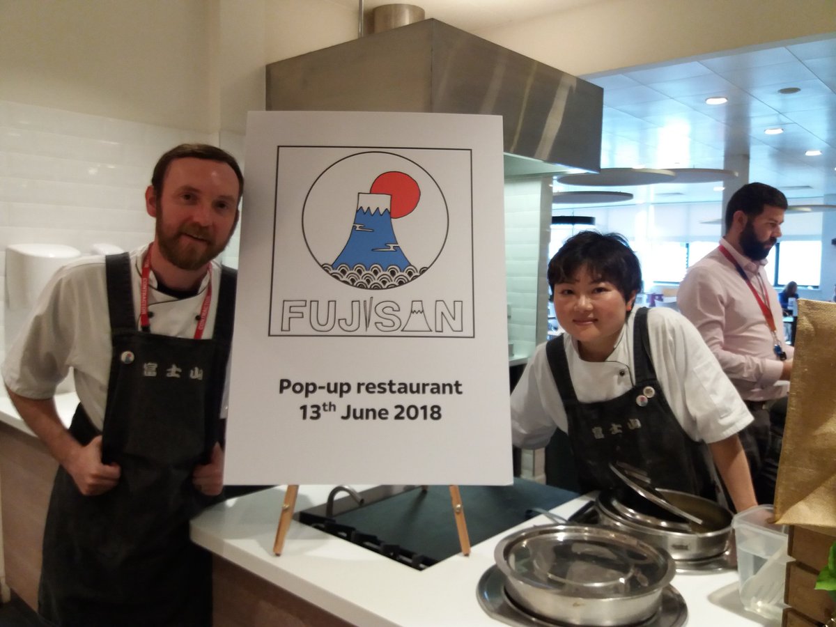<a href="/Fujisan_food/">Fujisan</a> in full flow todays food was out of this world <a href="/GandGLivingston/">G & G Livingston</a> <a href="/ricfyfe/">Ric Fyfe</a> <a href="/workforsky/">LifeAtSky</a> #lifeatsky #Japanese #popup @chefjeremyford <a href="/foodatsky/">Tristian Harmsworth</a> @BellaVuillermoz #summersocials