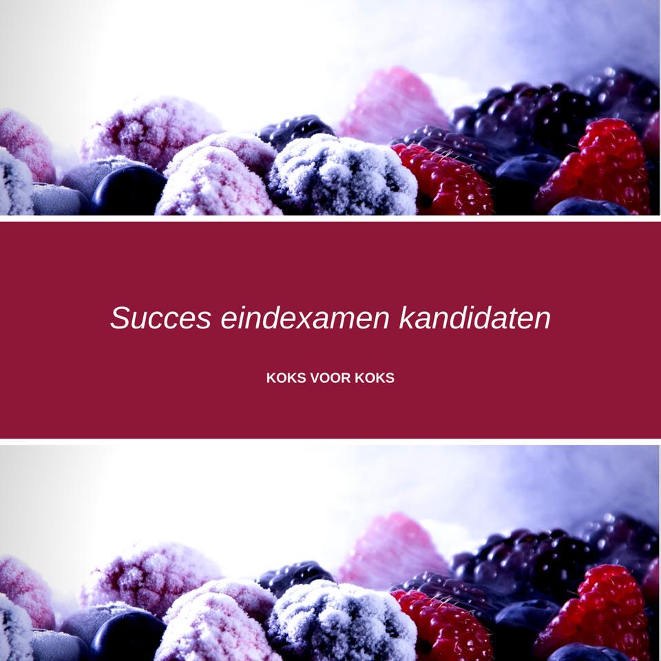 Koks voor Koks wenst alle eindexamen kandidaten vandaag veel succes! Jullie zitten vast fris en fruitig bij de telefoon te wachten op de uitslag. We gaan er vanuit dat jullie allemaal goed nieuws zullen krijgen, dus vier het vanavond met een heerlijk diner en lekker drankje!