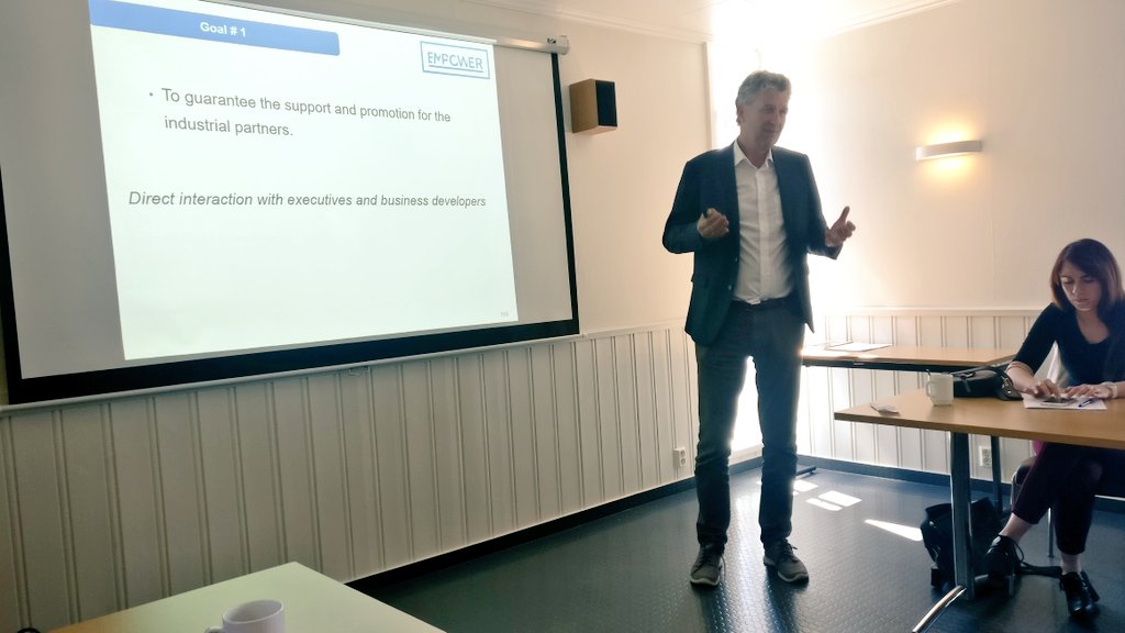 Bernt Bremdal <a href="/berntbremdal/">Bernt Bremdal</a> from <a href="/NCESmart/">Smart Innovation Norway</a> presents the achievements of WP8 on exploitation of the Empower H2020 project <a href="/EmpowerH2020/">EmpowerH2020Project</a>