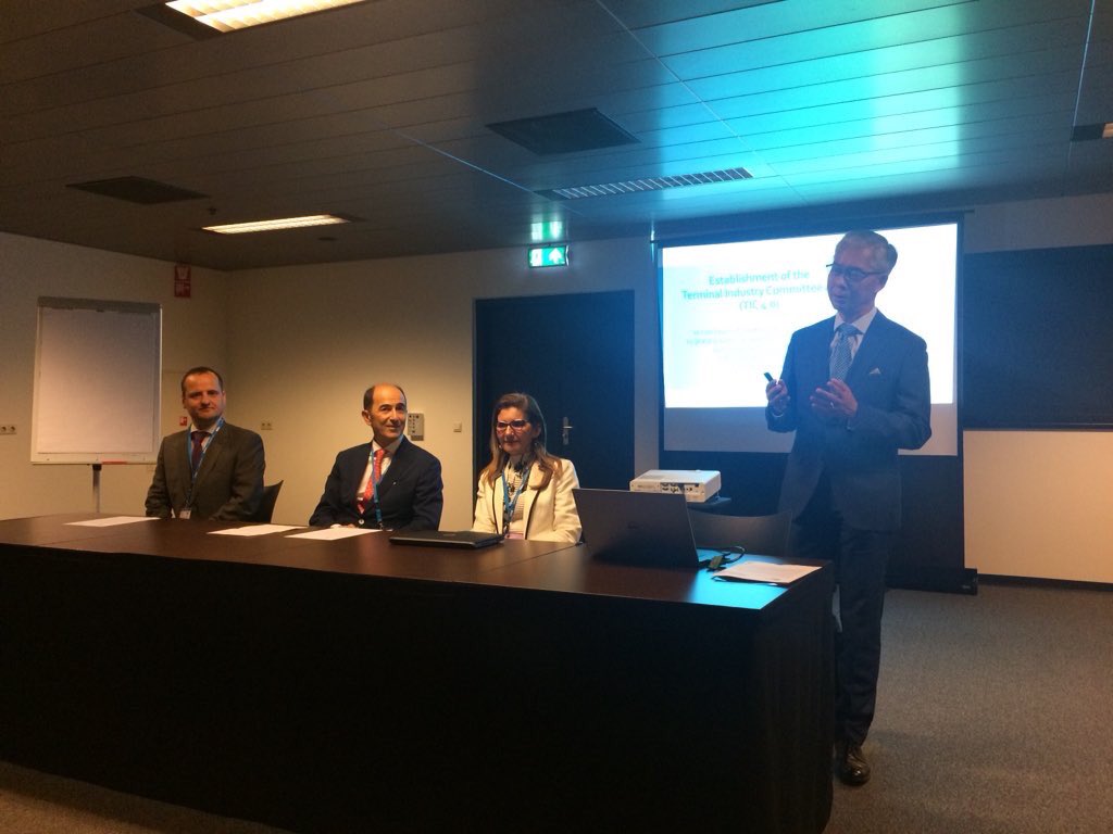 Important moment for <a href="/Feport_EU/">FEPORT</a> members and <a href="/PEMASecretary/">PEMA</a> ones: Terminal Industry Committee (TIC 4.0) is born to support our respective industries efforts to face the challenges of the 4th industrial revolution and to agree on standards