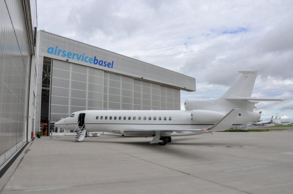 AirServiceBasel's tweet photo. Some impressions from our week so far as we hit the halfway mark into #ArtBasel operations! #bizav #euroairport #privatejetterminal #artweek #basel https://t.co/kDSUQuJnID