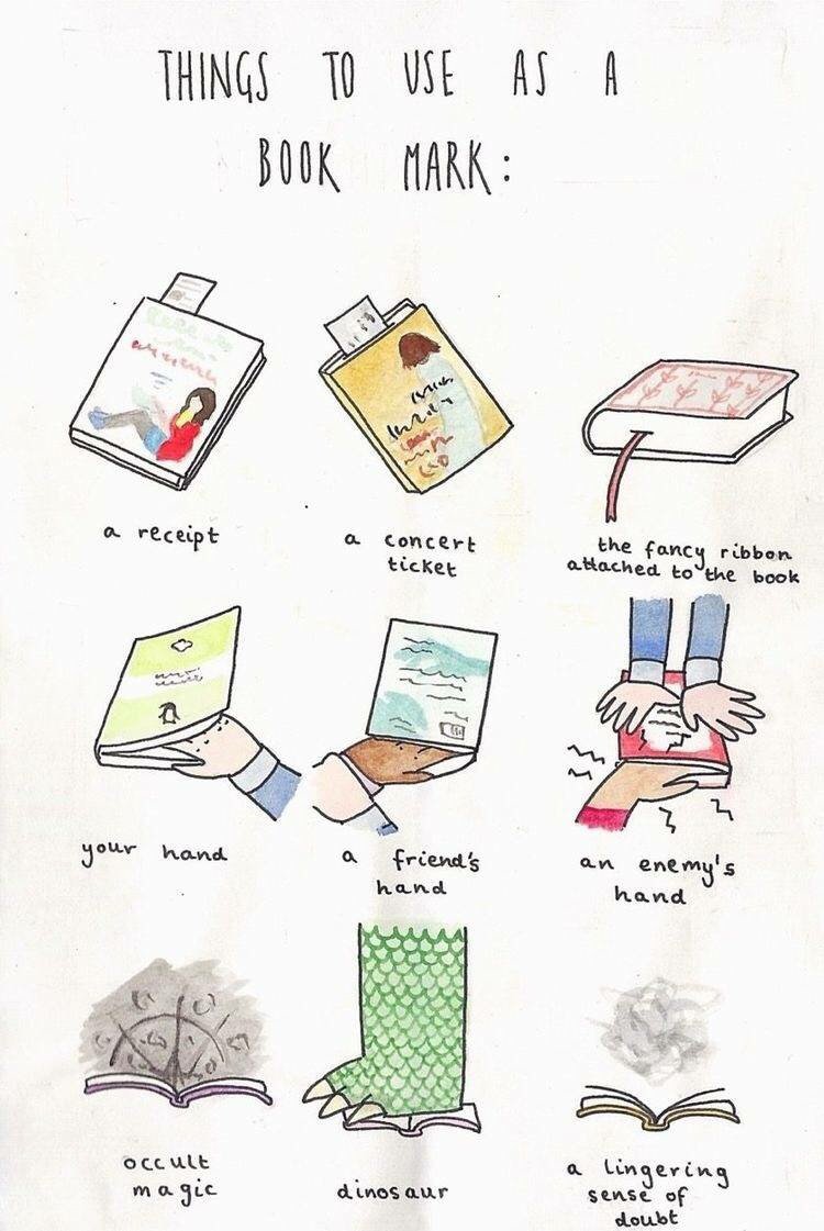 goodreads's tweet image. What do you use as a bookmark?