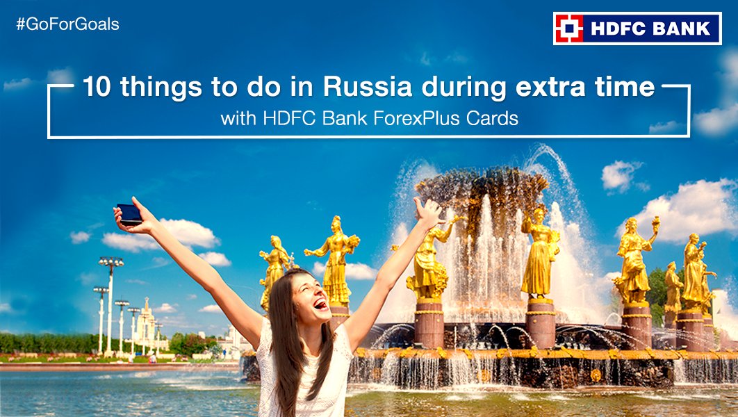 Hdfc Bank On Twitter Ready To Tick Off Russia From Your Bucket - 