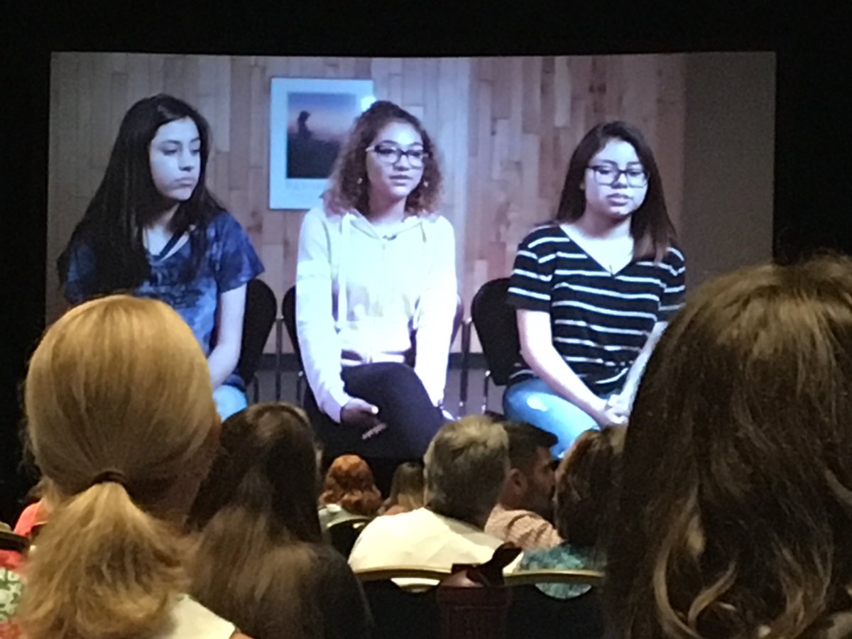 MrMadison's tweet photo. @WalnutMiddle kids starring at the @Learn_Sci Building Expertise conference, talking about the great work that they did this year. #RiseGI #whywildcatsrule  I already miss these kids. It was an amazing year. https://t.co/J2NO4Xp1pK