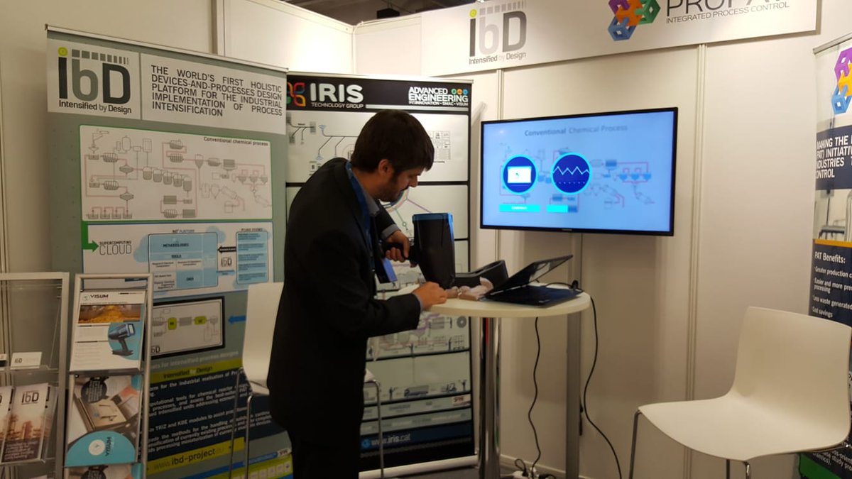iris_rd's tweet photo. Drop by our Stand B80 (Hall 9.2) at @ACHEMAworldwide and ask @Naldorinho10, PMO at #IRISTechnologyGroup how to use our #VISUMPalm #NIRanalyser and the benefits it brings to #QualityProcessControl #ACHEMA2018 https://t.co/6IHRy6nWSA