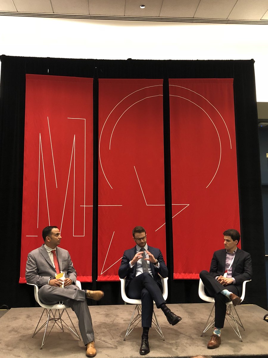 gchatter's tweet photo. Kicking off the last day of #MICUS with breakfast &amp; #blockchain with @MorningstarInc, #MIM, and @PitchBook in the Press Room! https://t.co/mXWs9zdRT0