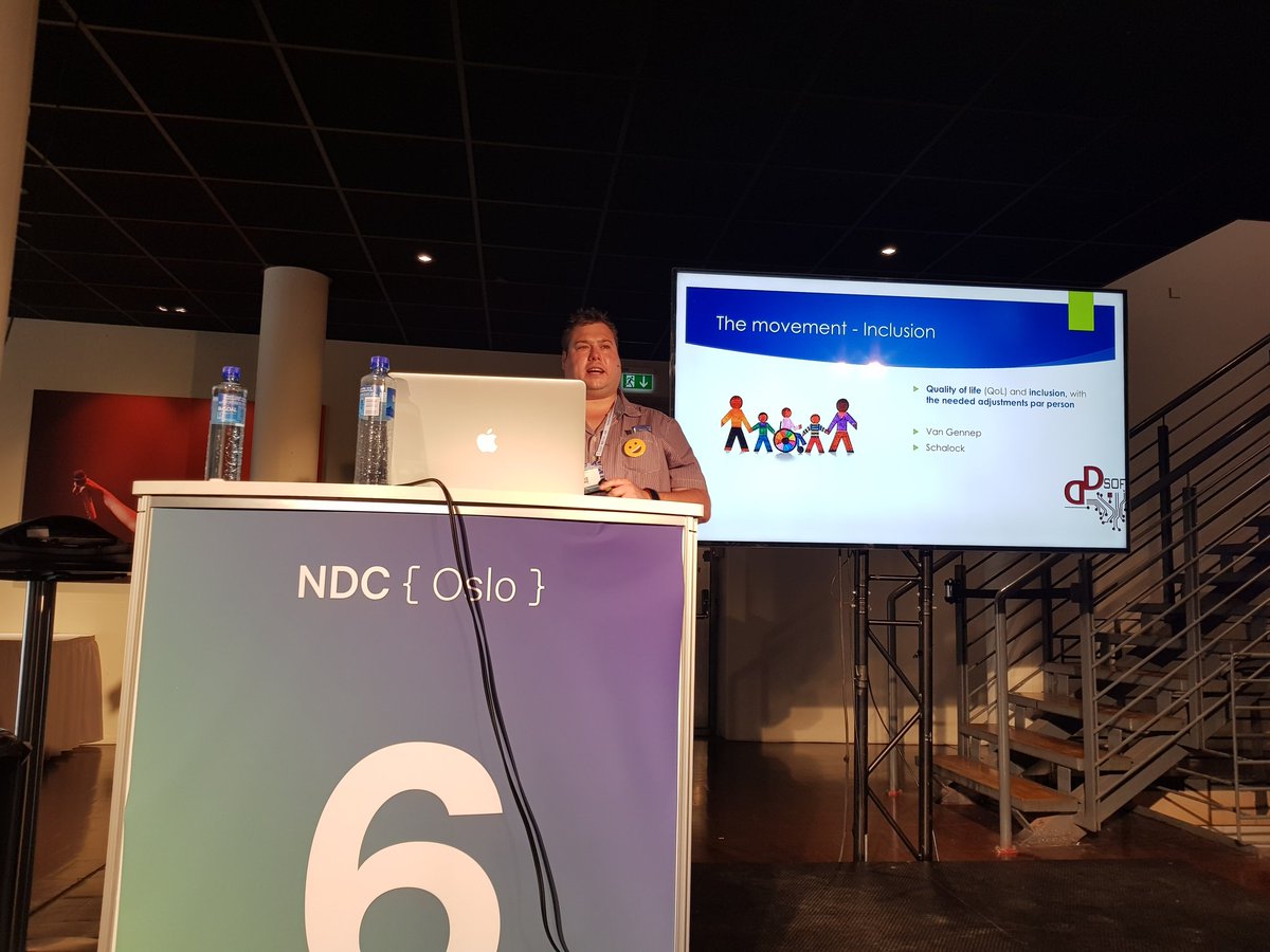 it_vegard's tweet image. Amazing talk on #ThePowerOfInclusion by @DennieDeclercq! #NDCOslo
