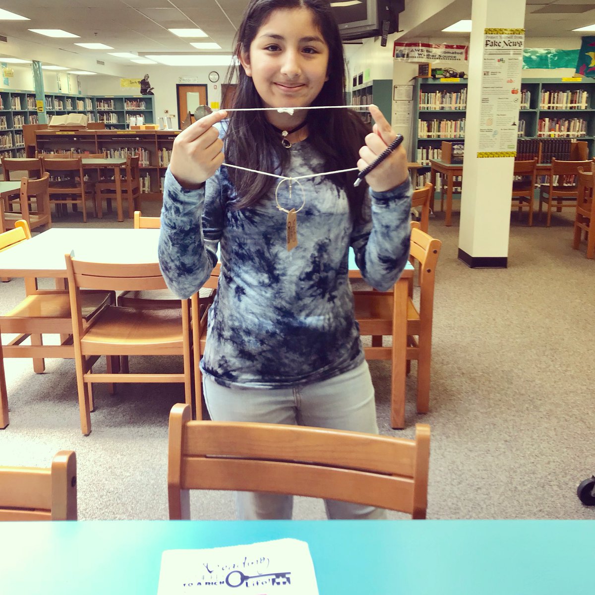 GwynethJones's tweet photo. Another awesome @hcpss_mhms #KeyReader 🔑!!  Congrats! #CelebrateHCPSS #librarylife #librariesofTwitter @hcpsslibmed https://t.co/TjiO8Rk0ys