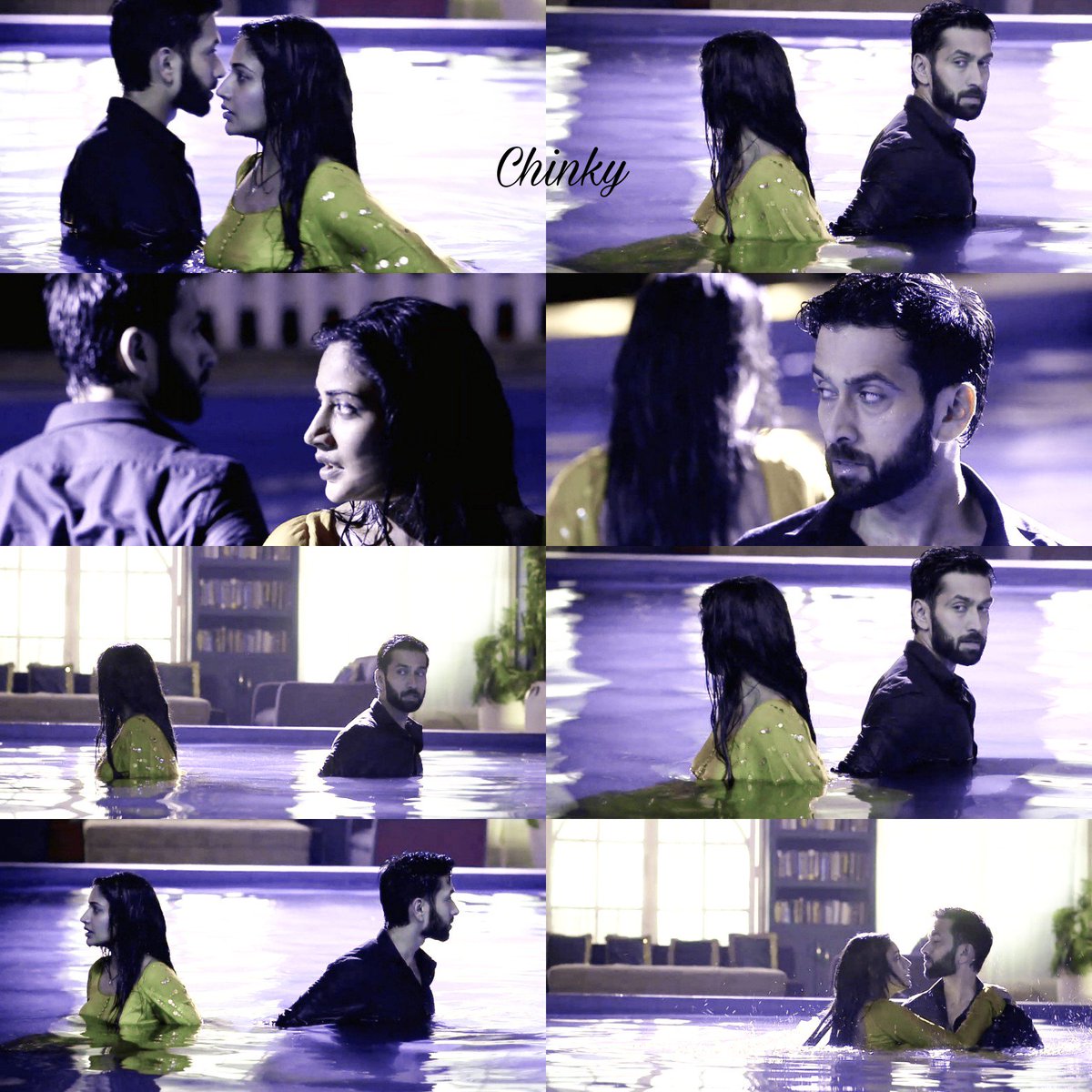 Choudharychinky's tweet photo. Kabhi door kabhi passs (Editr Dada thoda editing pr dhyan de diya kro..) Tashan dono taraf sa.....He close to her 😍😍Tighlty hold her😍🔥🌊💦 #Shivika #PoolSex #FireInThePool ❤ #Ishqbaaaz https://t.co/WhAI0wPV2Y