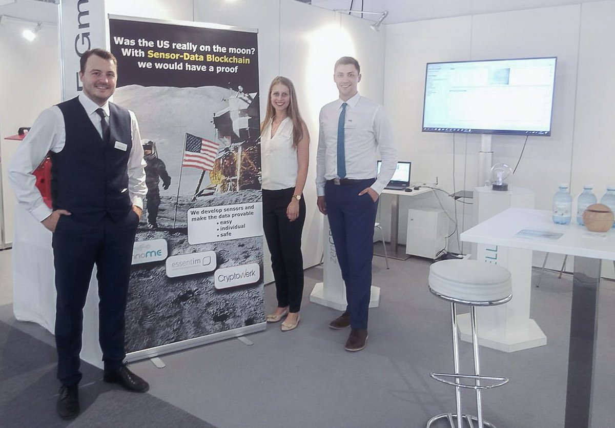 innoME_de's tweet photo. Let´s talk about #blockchaintechnology and inform you at our booth how to make your #measurements #provable in the #laboratory. 
We are looking forward to your visit - #ACHEMA18 Hall 4.2 Booth K27

#sensors #sensordata #proof 

@ACHEMAworldwide https://t.co/GvRoOtAhTg