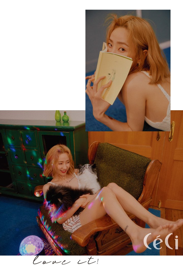 qoxie's tweet photo. Ha:tfelt, Yeeun's Ordinary Day (CeCi Korea Jun 2018) translated. https://t.co/HhlB65U4uI