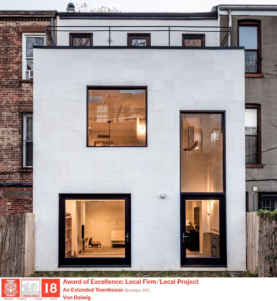 The #ExcellenceAward in the Small Firm/Sole Practitioner Category is awarded to #vonDALWIG for An Extended Townhouse

Congratulations! 📷 #BQDA18 #AIABrooklyn #AIAQueens #AIABronx