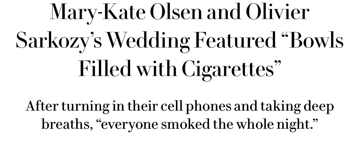 Some of my favourite Mary Kate and Ashley Olsen headlines. Happy birthday MKA, you chic bastards. 