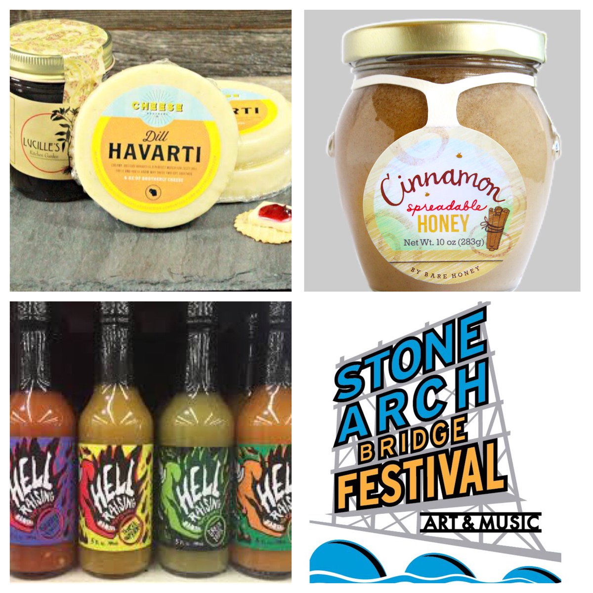 Get ready for The Weber Grill Culinary Arts Quarter presented by Warners' Stellian Appliance on the Riverplace Market Plaza. Visit regional makers like <a href="/BareHoney/">Bare Honey</a>,​ <a href="/hellraisinghs/">HellraisingHotSauce</a> , <a href="/Cheesebros/">CheeseBRO's</a>, &amp; <a href="/TripleCrown_BBQ/">Triple Crown BBQ</a> . <a href="/Webergrills/">Weber Grills</a> &amp; <a href="/warnersStellian/">Warners' Stellian</a> will be giving demonstrations!