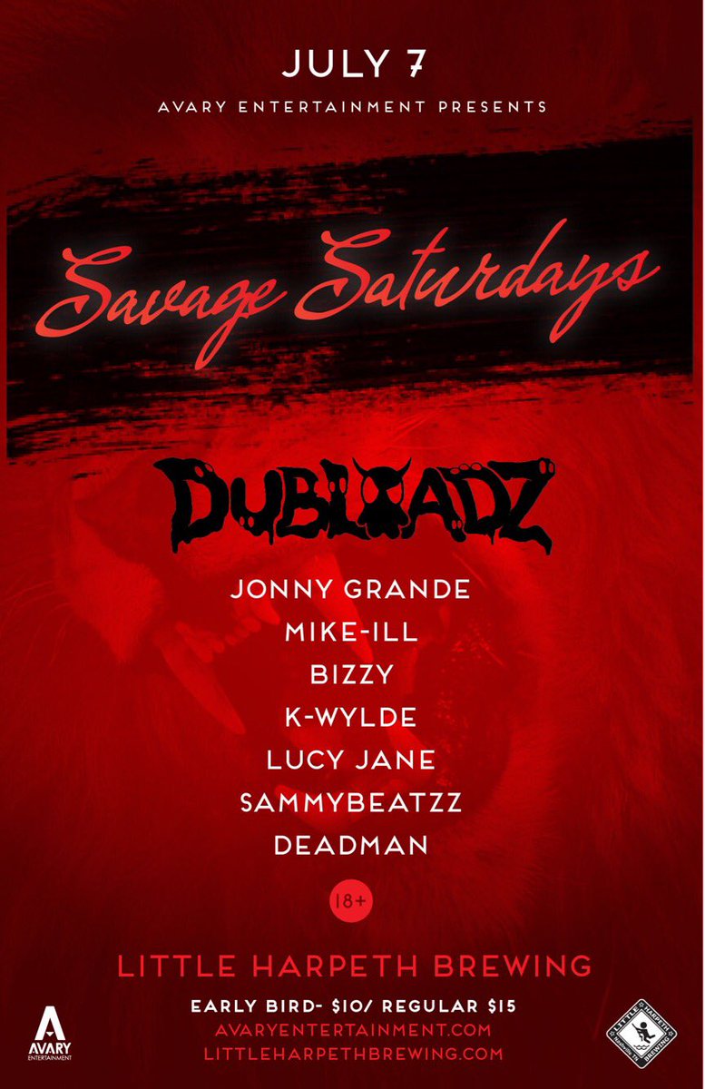 ELAHofficial_'s tweet photo. July 7th come out to Little Harpeth Brewing to see me and some sick DJ’s throw down! 

It’s also the day after my birthday so come celebrate w/ me 💗 https://t.co/ffM0CryaUG