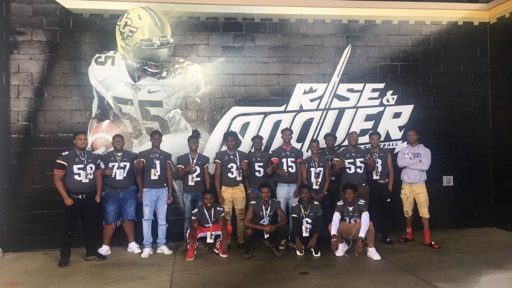 Thank you Balanced Living Mentoring for this visit for our Guys! #UCF #GoKnights