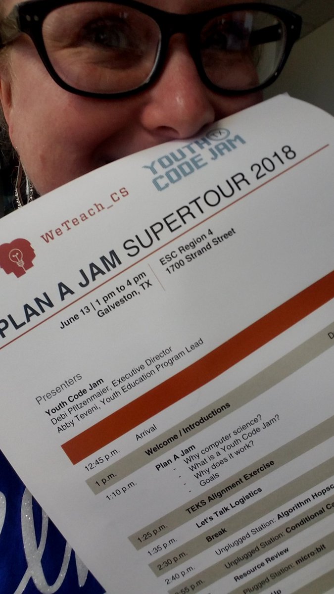CBHSRichMath's tweet photo. Getting the entire @clearbrookhs community involved with #planajam @YouthCodeJam event! #wtcs2018 @weteachcs https://t.co/lOkoj8AwW9