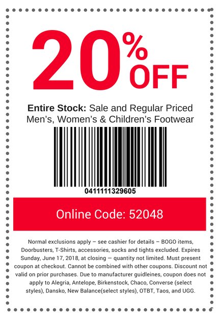 Expired Shoe Station Coupons