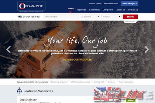 gateuk.com added : Sea Mariner - Recruitment specialists in maritime & shipping, offshore & renewables, diving & ROV, onshore and travel & logistics.... (gateuk.com/detail/sea-mar…)  #MartimeJobs