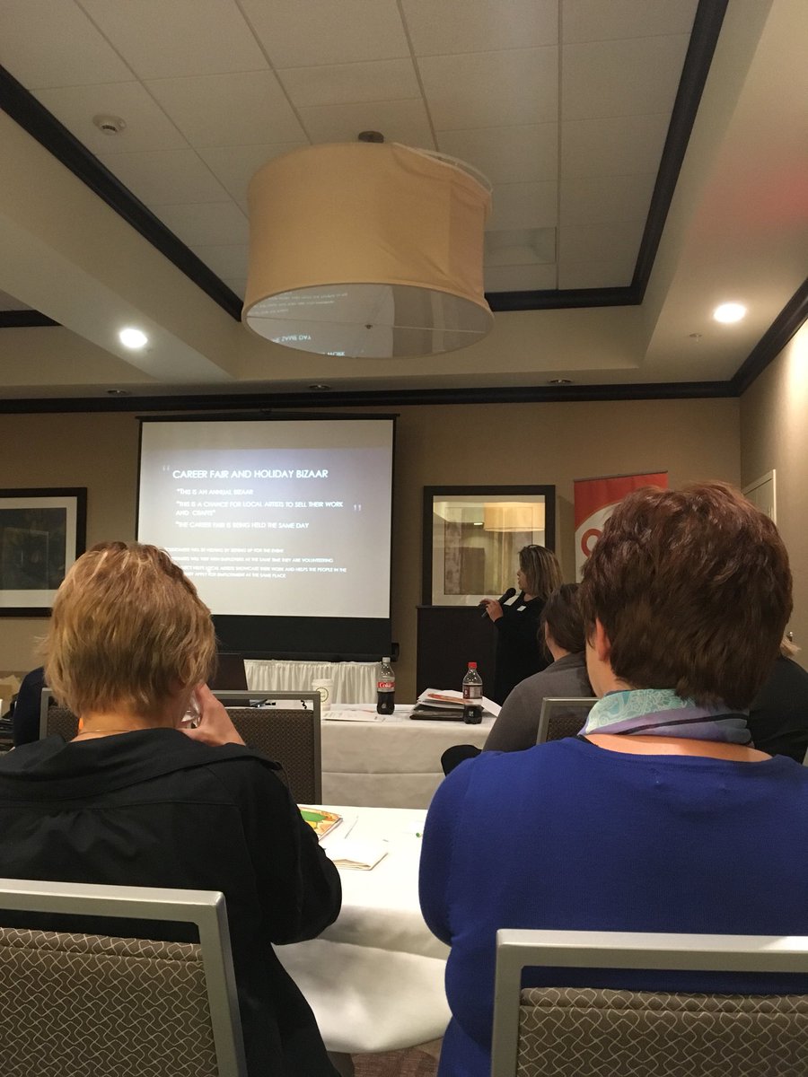 ComOptSam's tweet photo. @ComOptLaverne letting the rest of the @ComOptND know what’s going on in region 7 and 8!!! https://t.co/oI5qBTQki9