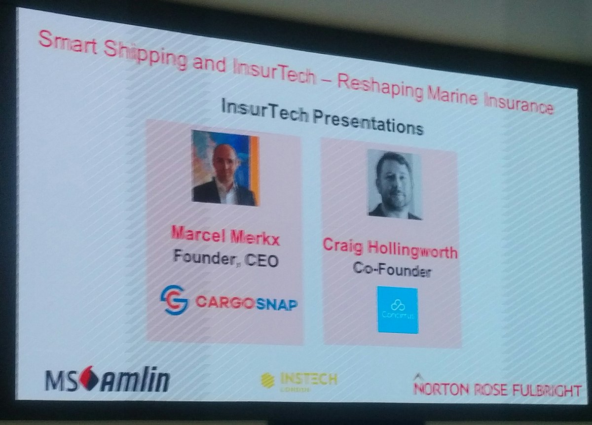 limestdp's tweet photo. Move over #bigcos Here comes the #startups! 1st up Marcel Merx @CargoSnap #selfsurvey tool for #logistics and #portoperations #Insurtech https://t.co/keagKVrjQN