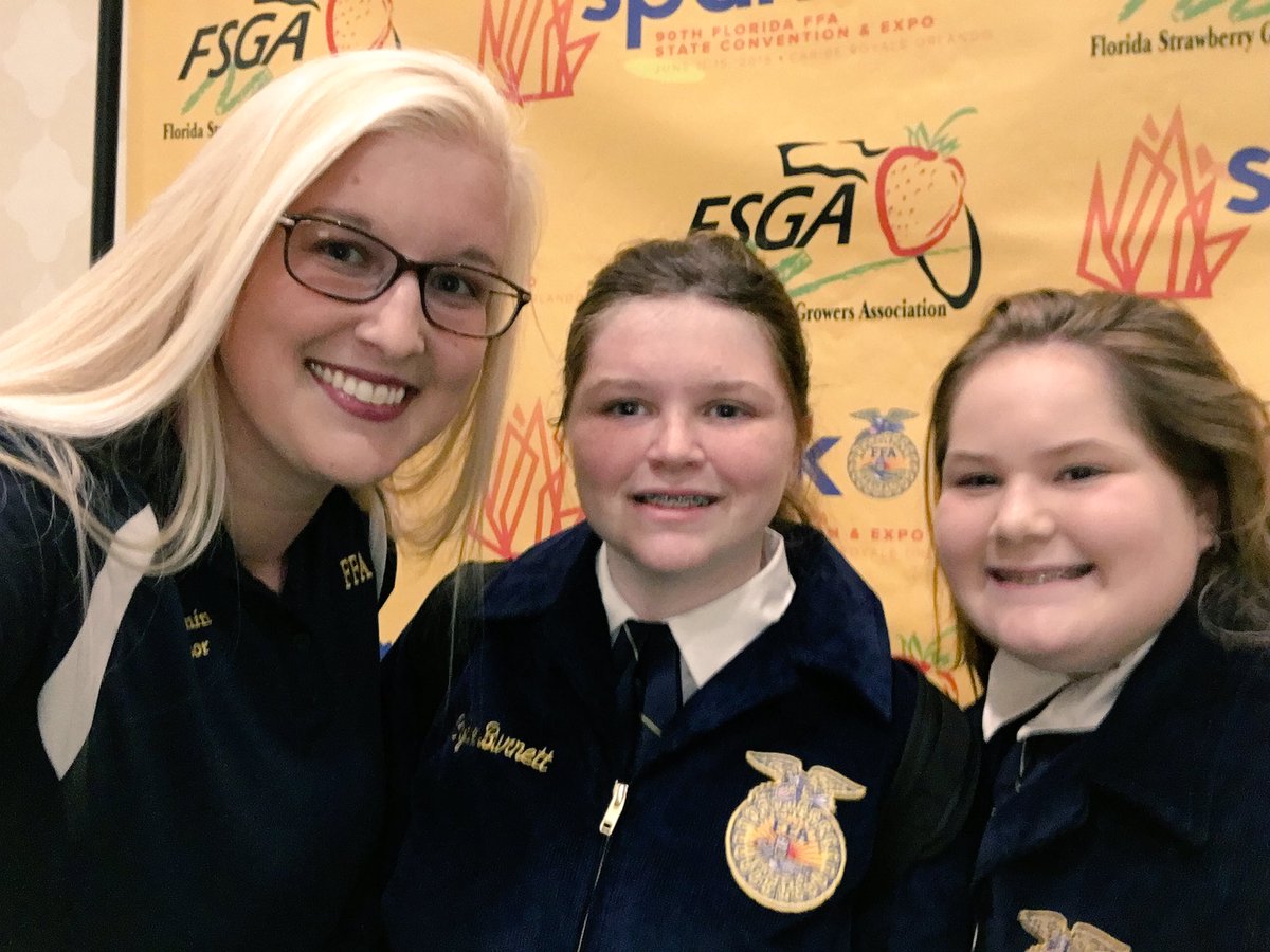 PVMSFFA's tweet image. Representing Pine View at the Florida FFA State Convention 💙💛