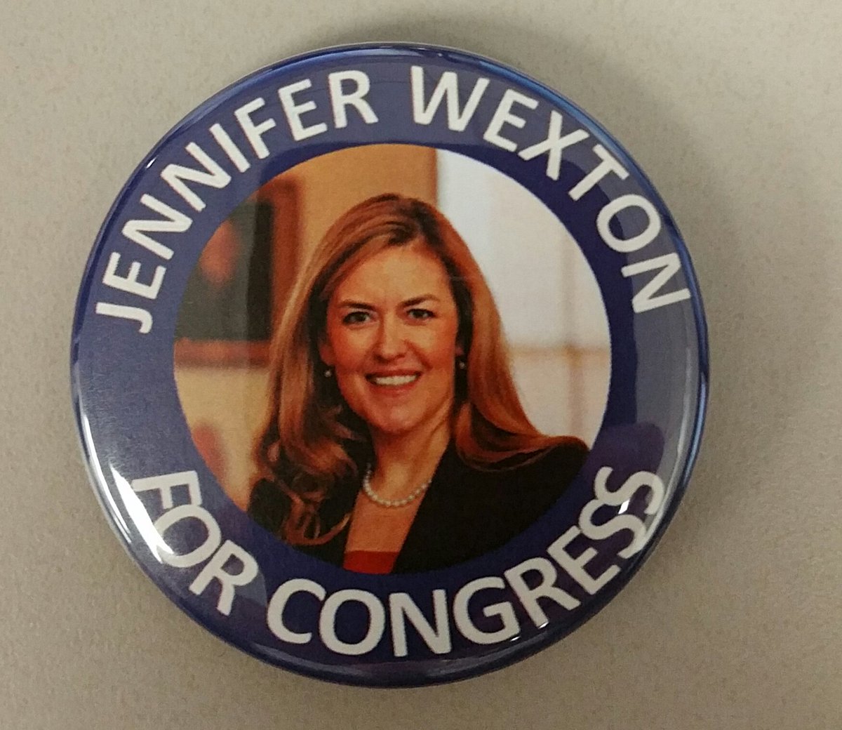 FairfaxDems's tweet image. We've just produced our first batch of @JenniferWexton buttons! Coming soon to Democratic events near you. Thanks to @FCDCInterns for the design &amp;amp; assembly! #VA10