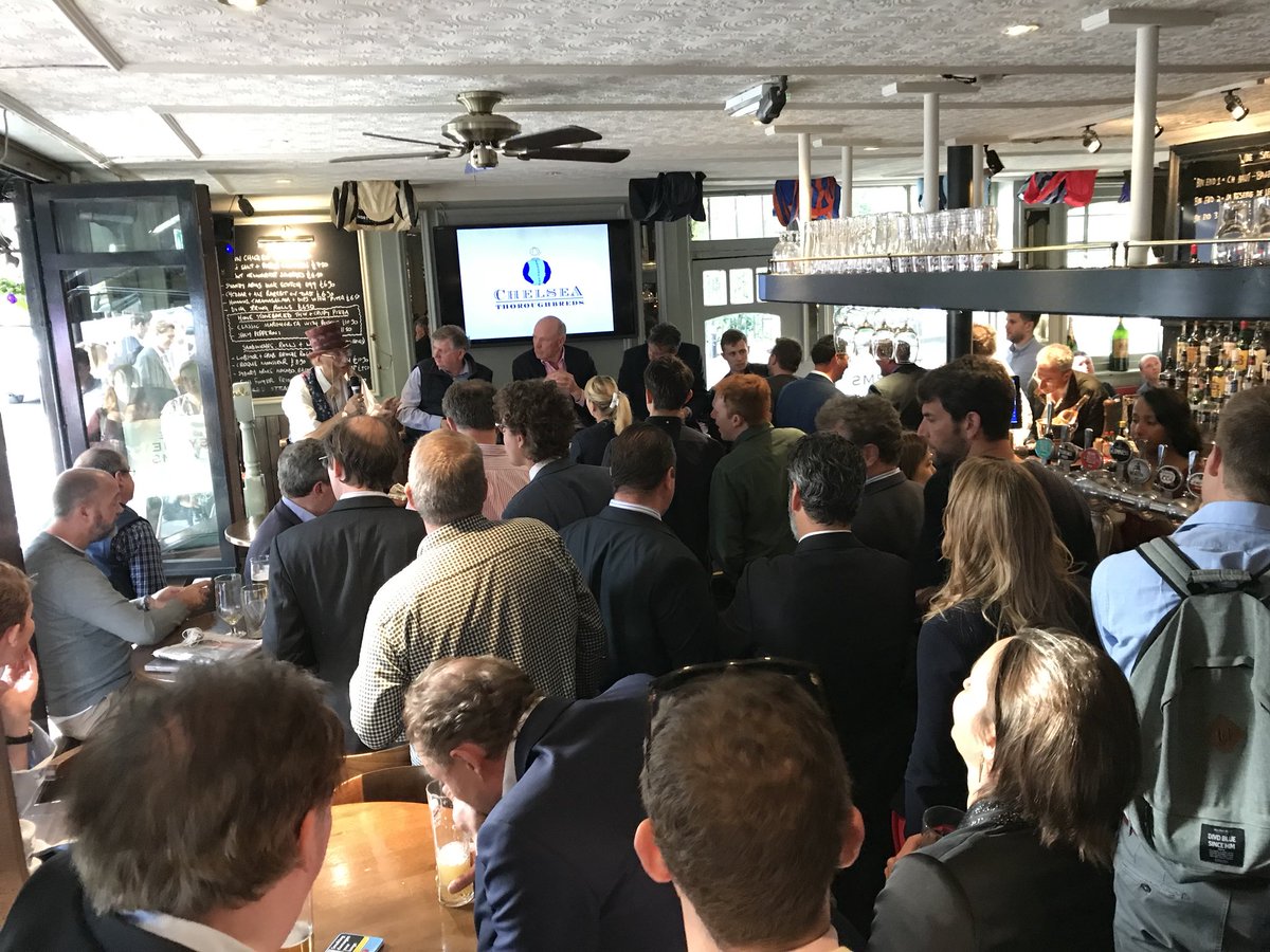 ChelseaTbreds's tweet photo. Always a pleasure to host our 2018 Royal Ascot Preview Night at London’s Racing Pub @Sydneyarmschels for our Owners. Another superb panel with John Gosden, Tom Segal, @rhannonracing @cbhills @RealMcCririck , Neil Morrice and hosted by @EMMA_SPENCER.
Always great fun. 🏆🐎💨 https://t.co/jncPLbEyFF