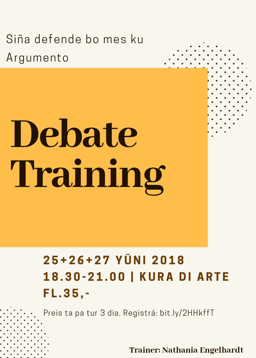 Nos ta den un proseso, bo support ta un stap mas rib'e kaminda di progreso!