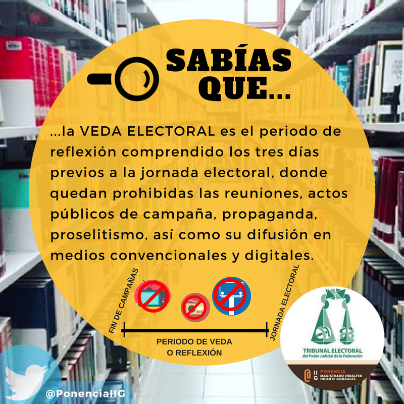 PonenciaIIG's tweet photo. #SabíasQue falta muy poco para que comience el periodo de #vedaelectoral...
#EntéraTE #EstamosListos #Proceso2018 https://t.co/VrVHLpdUbt