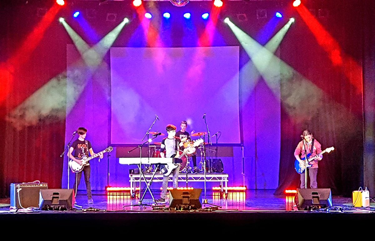 The_Many_Band's tweet photo. Rehearsals for the Live Finals on Friday 
#Telford's Got Talent
@TelfordTheatre https://t.co/6hzza6iWqa