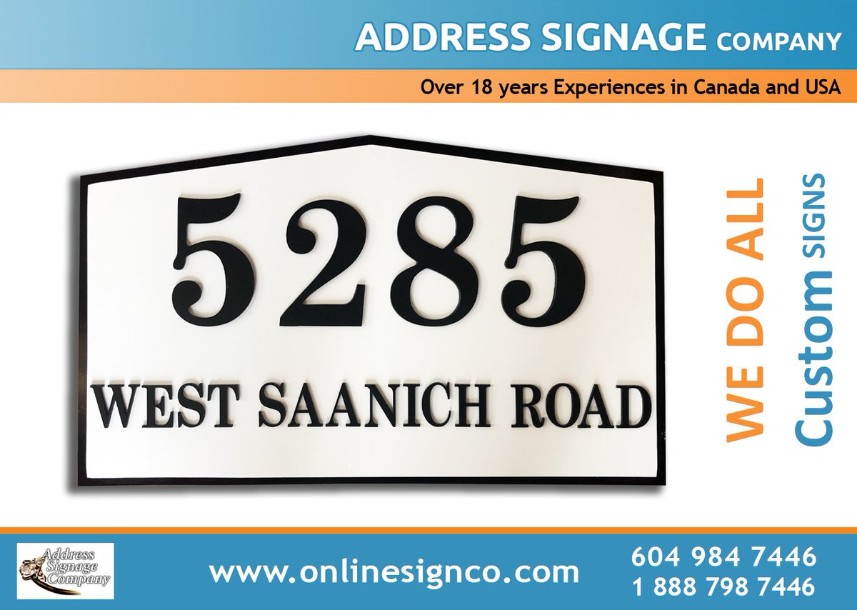 AdSignCo's tweet photo. We Make the Custom Signs &amp; Plaques for all needs from Fabrication Metal, Stone &amp; Glass, Engraving, Laser Cutting, Sandblasting etc
604 984 7446
https://t.co/QUlhR2aJ4t
#sign #HomeDecor #builders #builder #construction #interiordesign #luxuryhome #luxuryhomes #Realtors
#victoriabc https://t.co/5agSt74BlJ