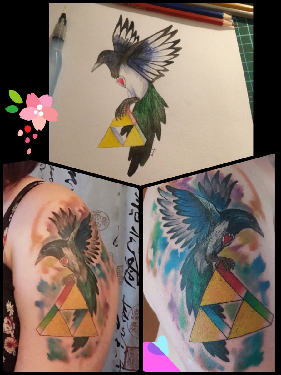 LunalyArtworks's tweet photo. Vor zwei Jahren habe ich für eine Freundin dieses Bild gezeichnet. Jetzt hat sie es als Tattoo umgesetzt und ich freue mich einfach riesig darüber, dass ein Kunstwerk von mir als Tattoo existiert. 💕 #Tattoo #artist #artistgoal https://t.co/Hq2KwfGzYd