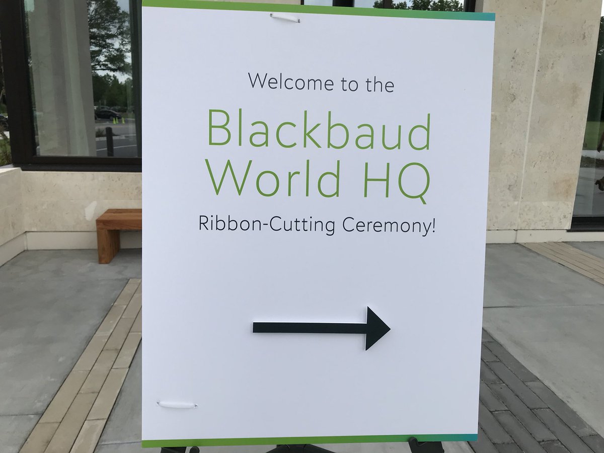 BerkeleySCGov's tweet image. Berkeley County is honored to celebrate the grand opening of @blackbaud on Daniel Island today! #chsnews