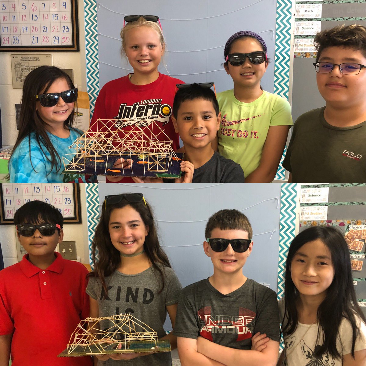 MrsZukPNB's tweet photo. It’s a wrap! We tested the bridges and rocked our last day!! #schoolsout @PThiessen_LCPS https://t.co/kPSQYM86J2