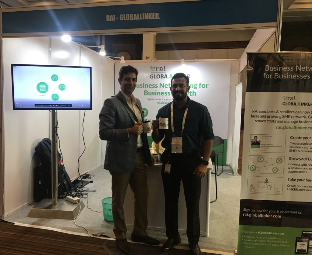 iakshaykale's tweet image. #Connecting &amp;amp; #networking with @mohit_dhanjal at the @rai_india &amp;amp; @GlobalLinker stall during #ReTechCon2018 at @RenHotels 

Sign up now on rai.globallinker.com @kumarraja1 @sameervakil #sme #business