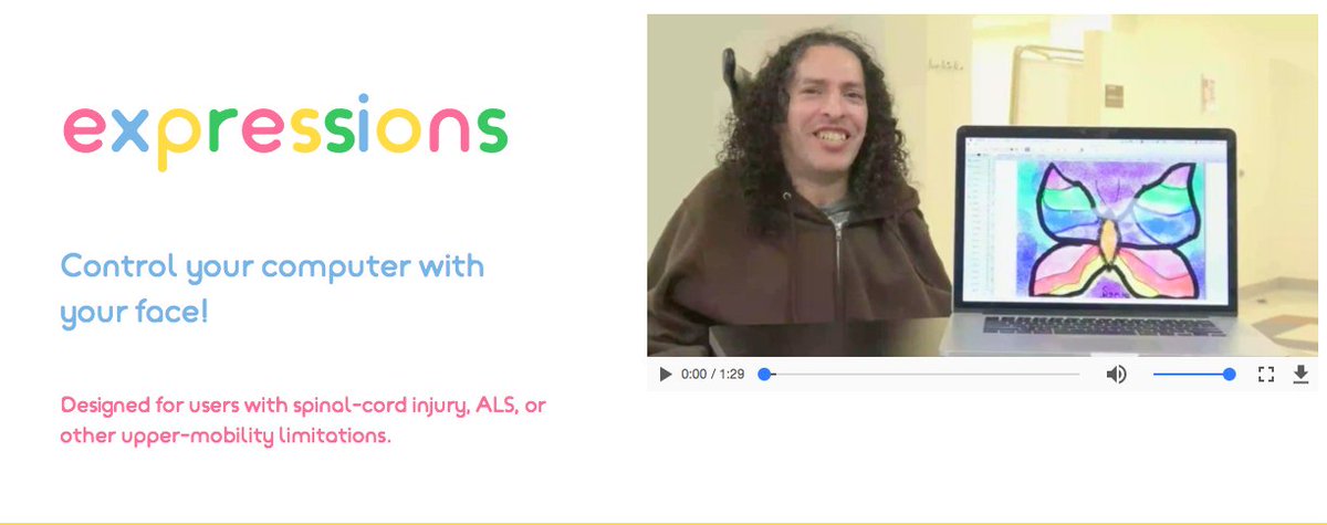 Our #app, "expressions mouse", which allows users to paint using only their facial expressions is now available for #download on our website!! Check it out: facegames.co/expressions #expressionsmouse