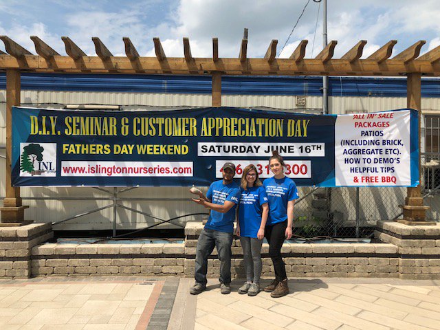 INL_Group's tweet photo. Come join us this Saturday June 16th for our Father's Day #freebbq at our 270 Evans yard. We'll have 'All In" Sale Packages ready to go, D.I.Y. Seminars, Demos & helpful #fathersday #unilock #bestwaystone https://t.co/uS3biLiT8w