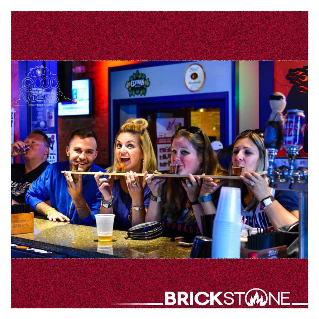 BrickstoneCleve's tweet photo. All smiles for the shot-ski &amp; @indians! See you this weekend!⚾️ https://t.co/BEzW3D9yHo
